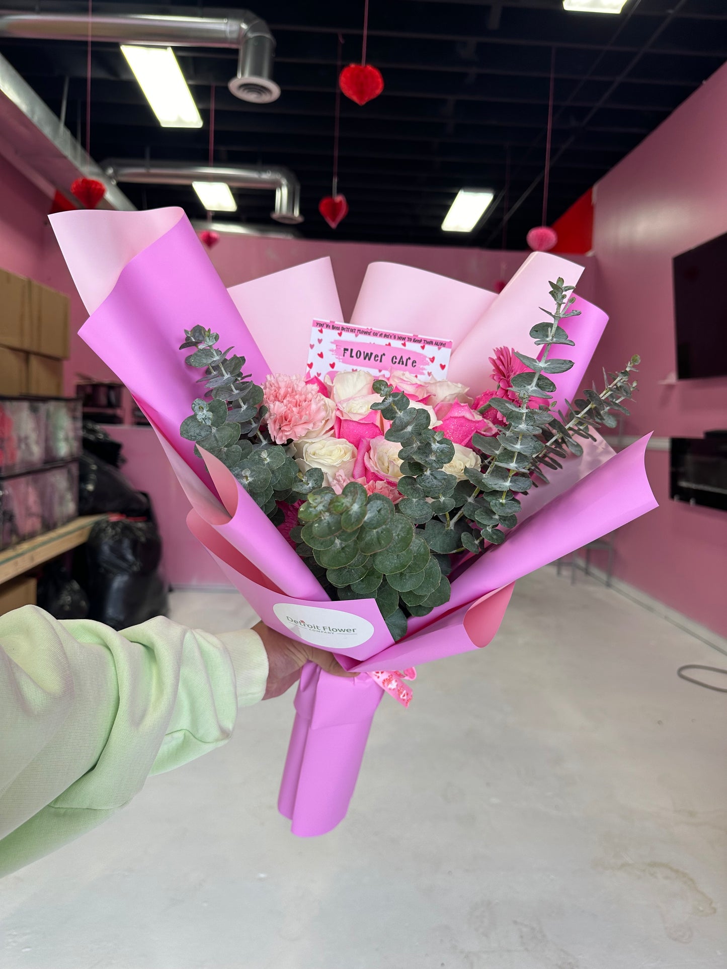 Marshmallow Newspaper Bouquet)