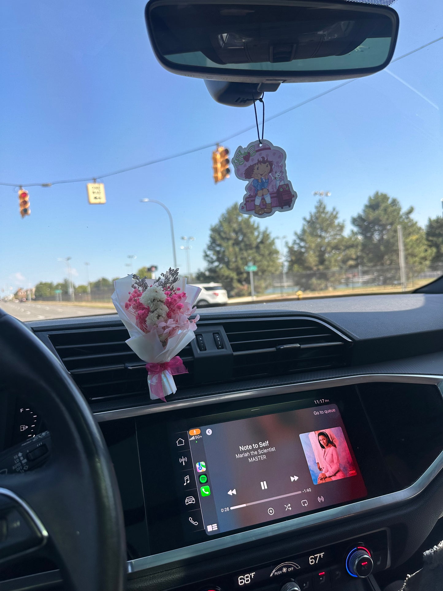 Flower Car Clip