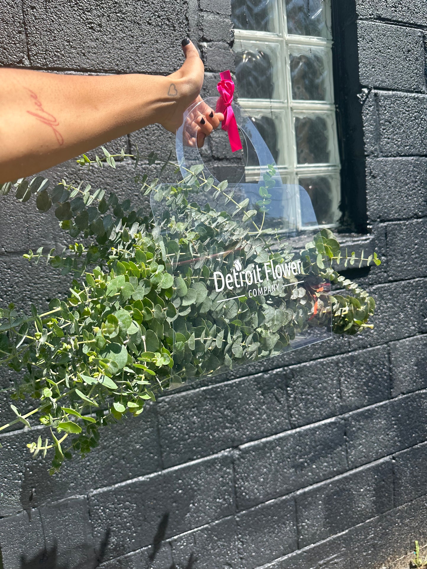 Transparent Flower Bags