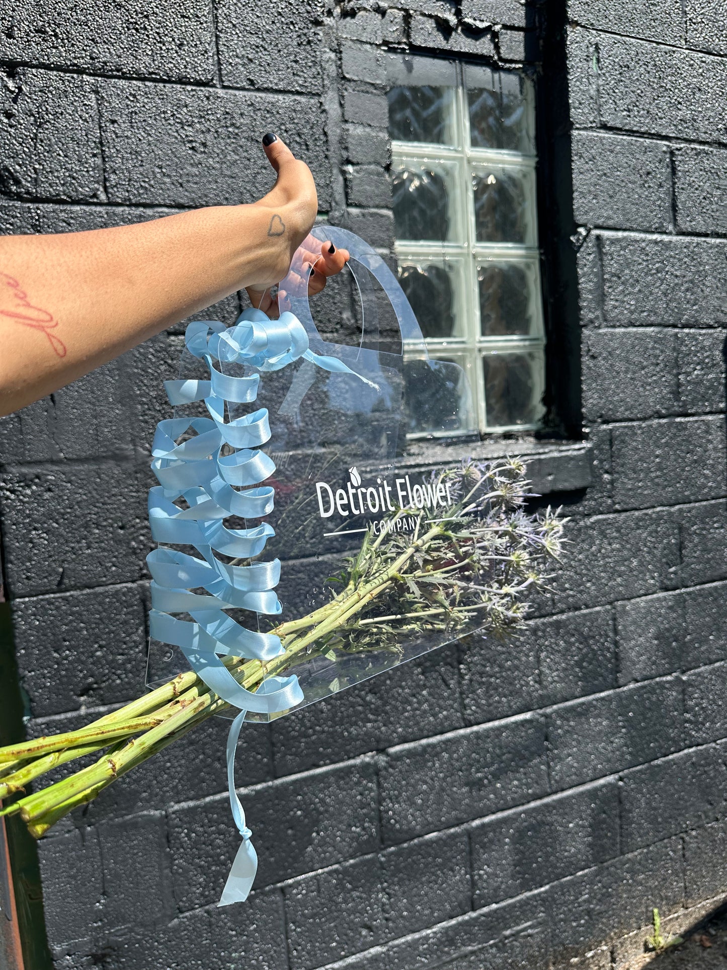 Transparent Flower Bags