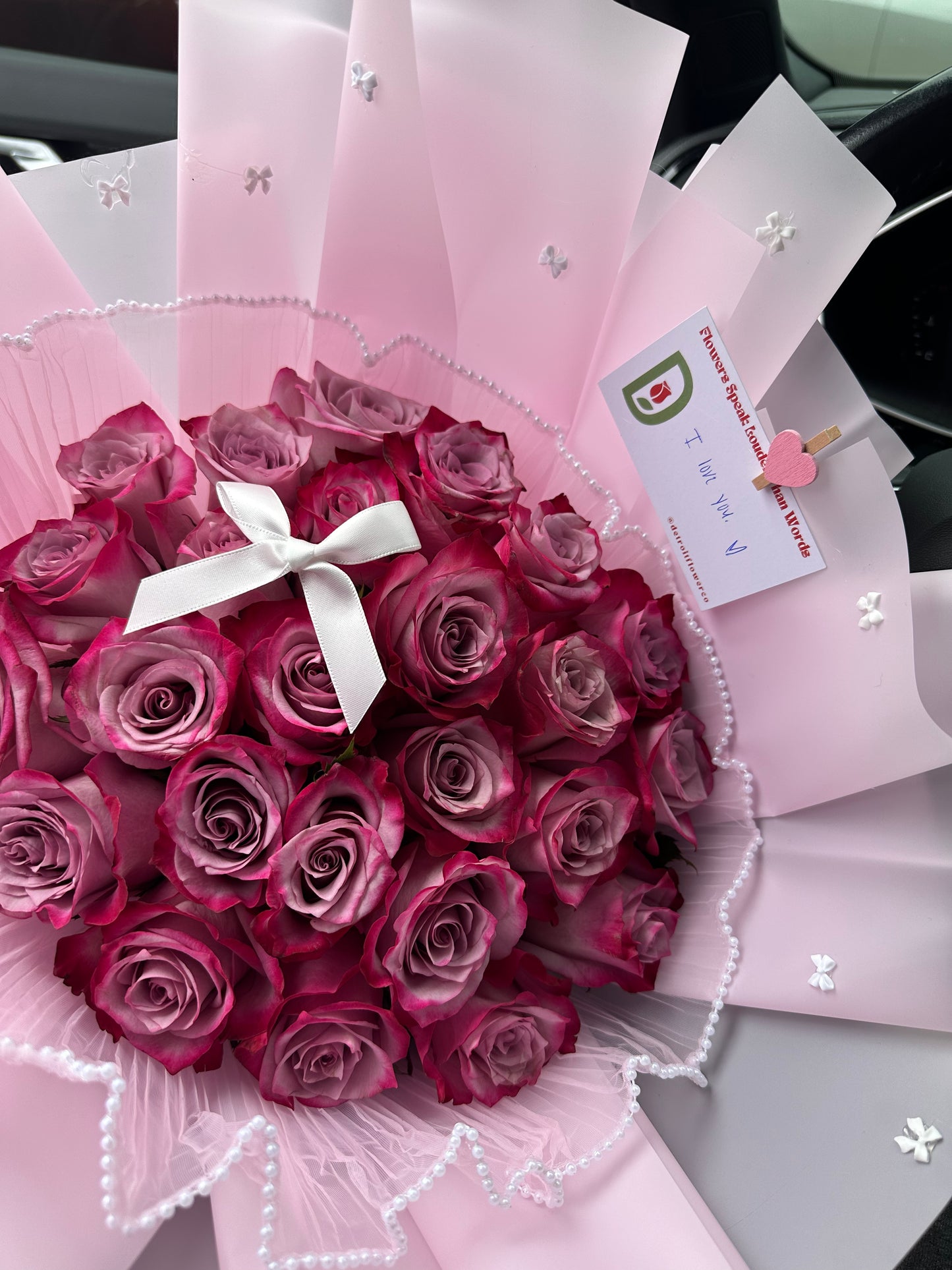 Round Bow Bouquet