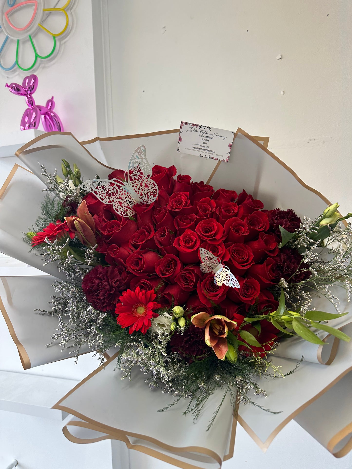 50 Red Rose Bouquet