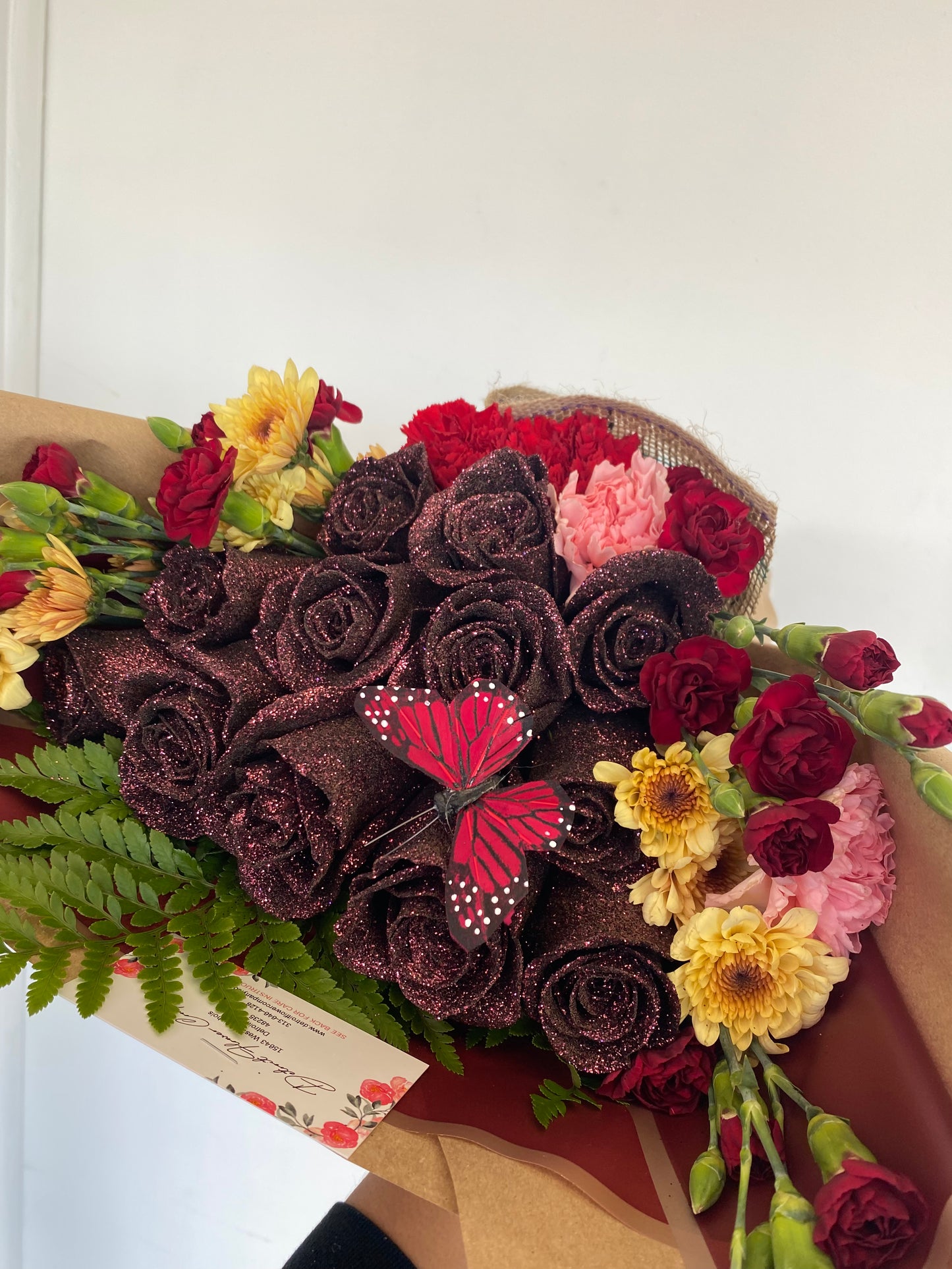 Magical Burgundy Roses