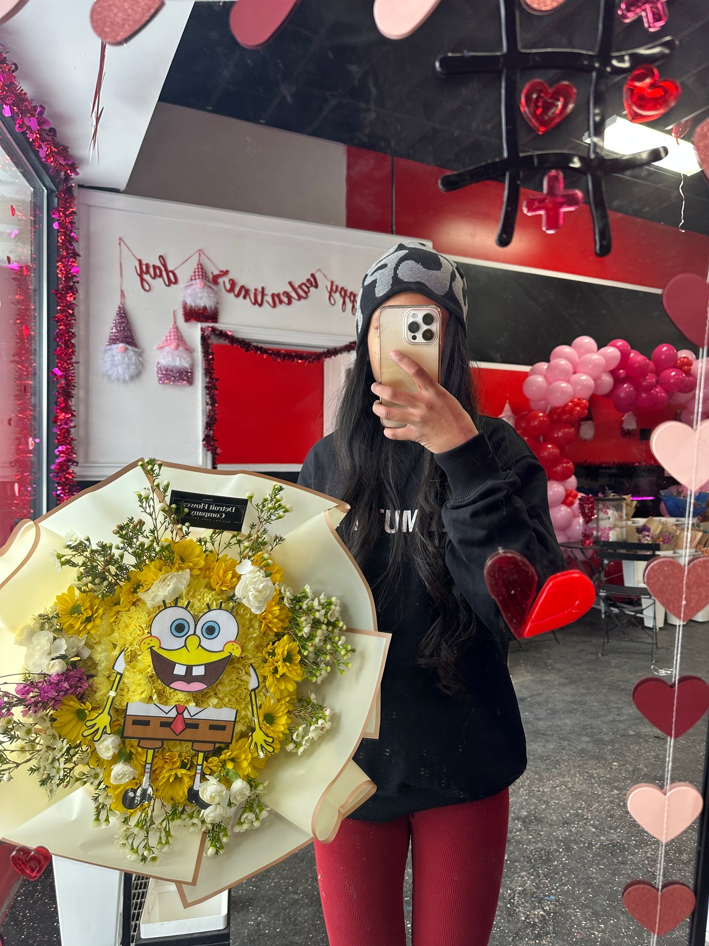 Spongebob floral arrangement character