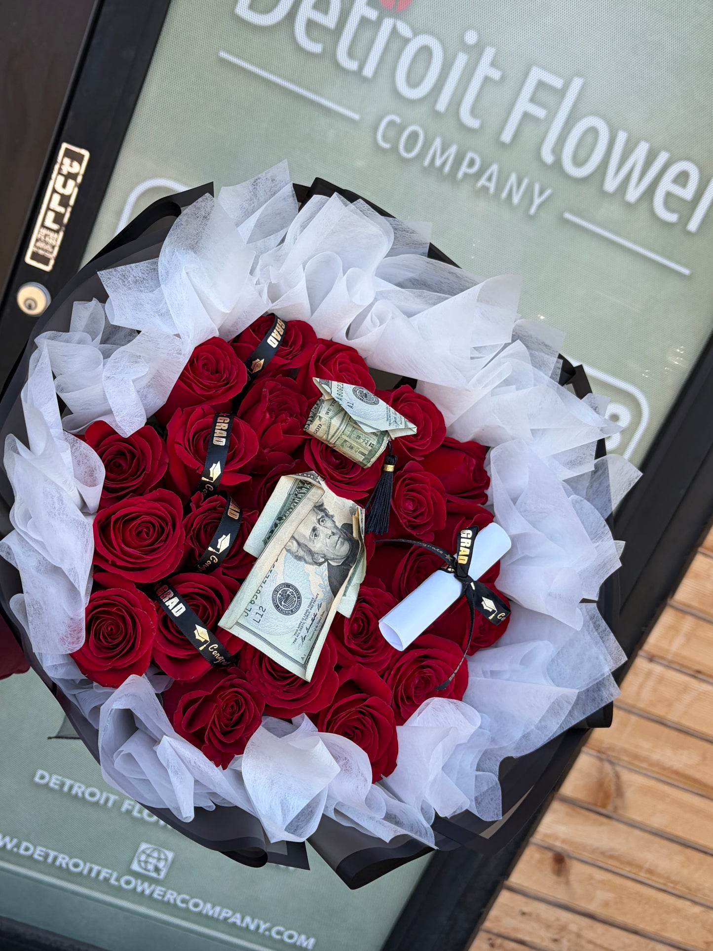 Money Grad Bouquet