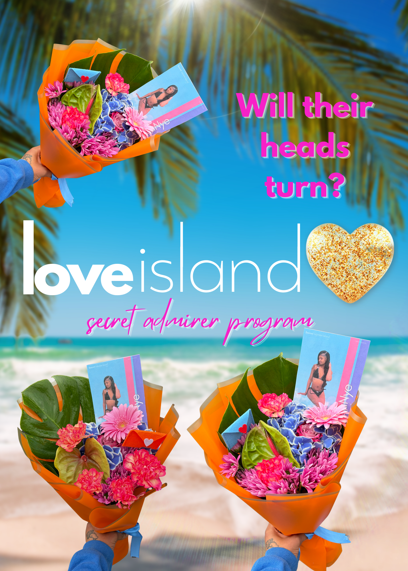 Secret Admirer Island Bouquet