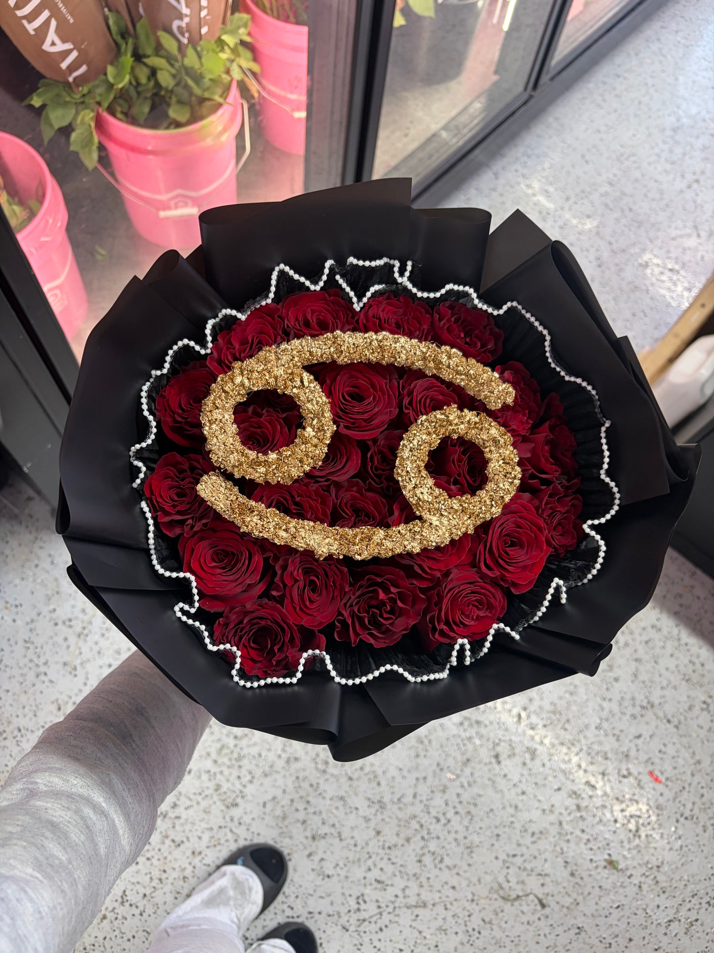 Golden Cancer Bouquet