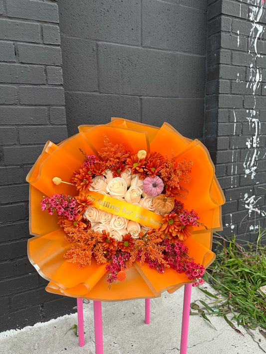 I’m Falling For You Round Bouquet