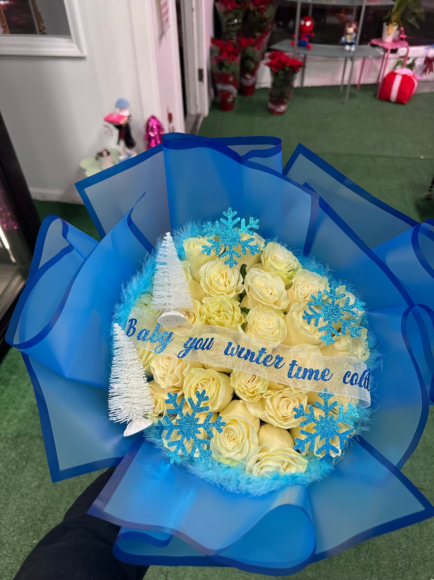 “The Coldest” Winter Bouquet