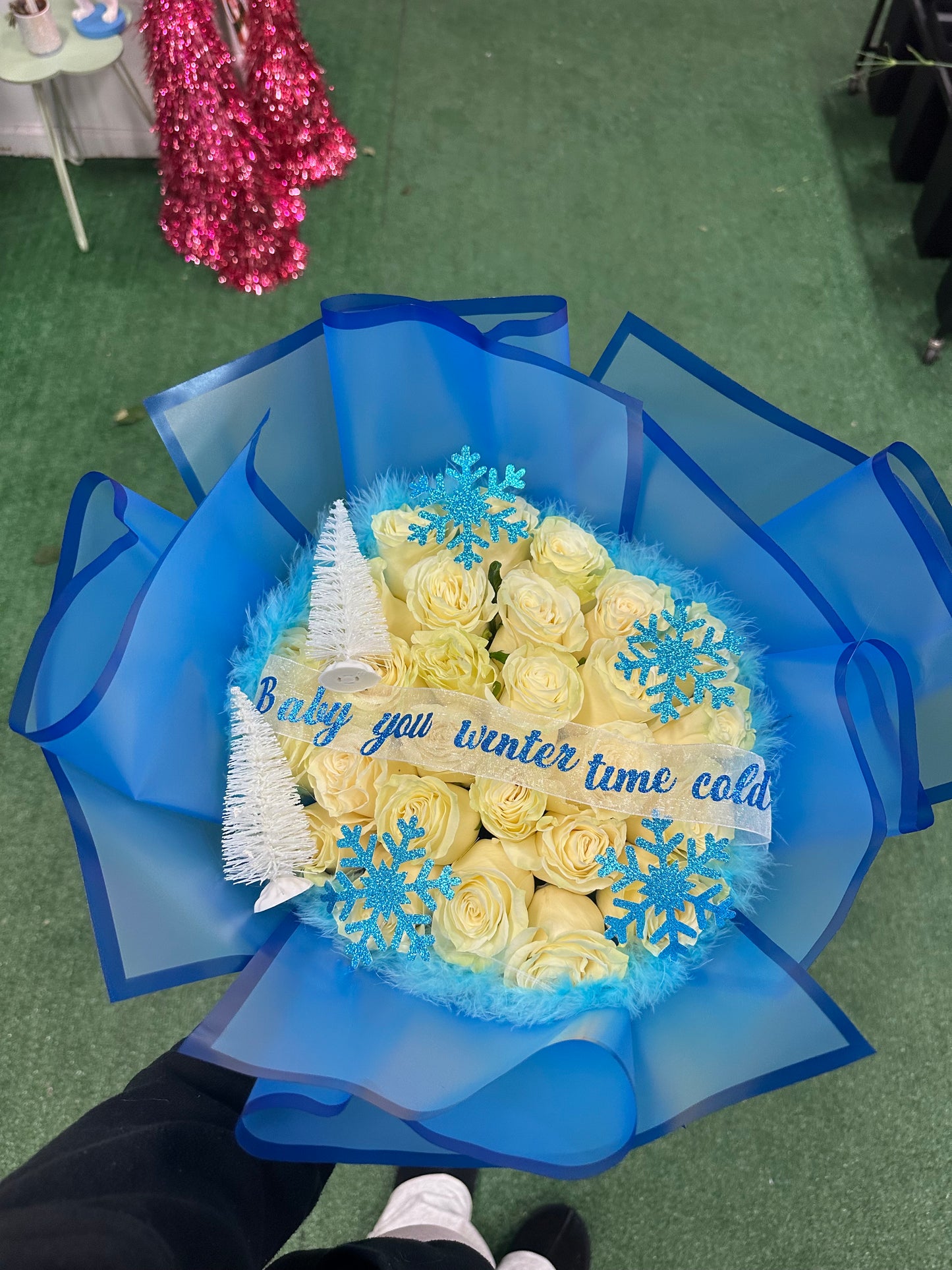 “The Coldest” Winter Bouquet