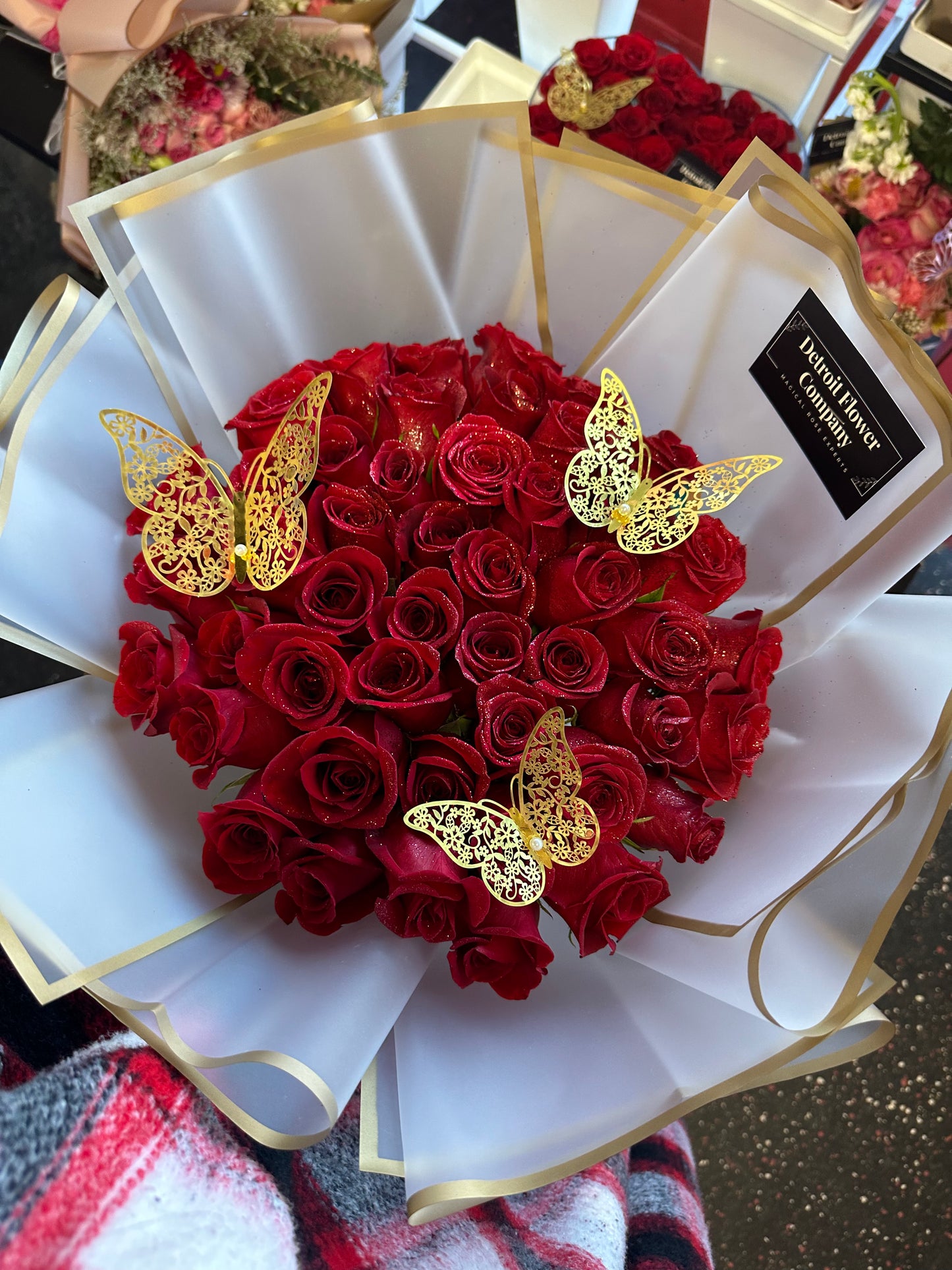 V-Day 50 Rose Bouquet