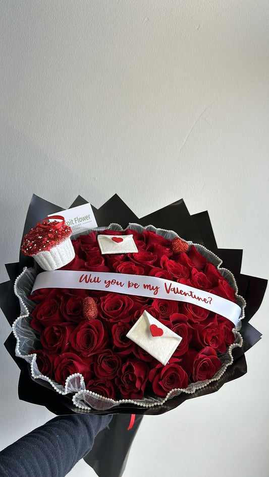 Cupcake Proposal Bouquet