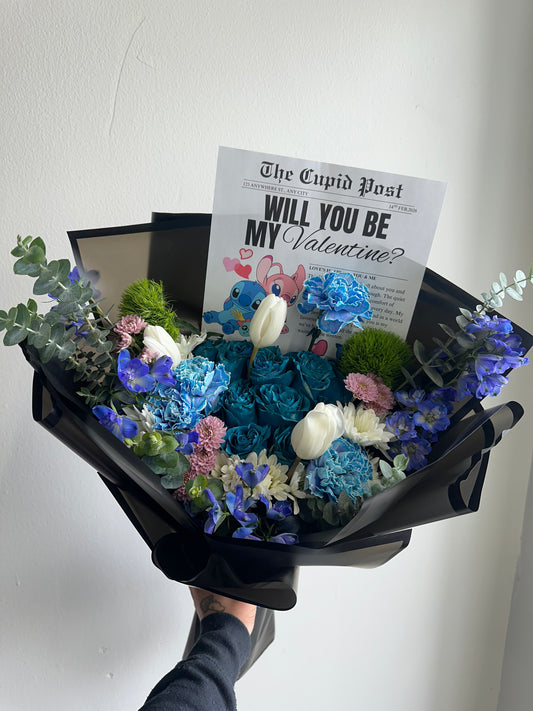 Blue Love Bouquet