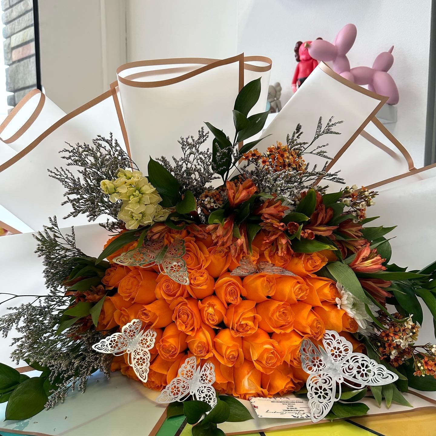 50 Orange Dream Bouquet