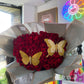 100 Luxury Red Roses