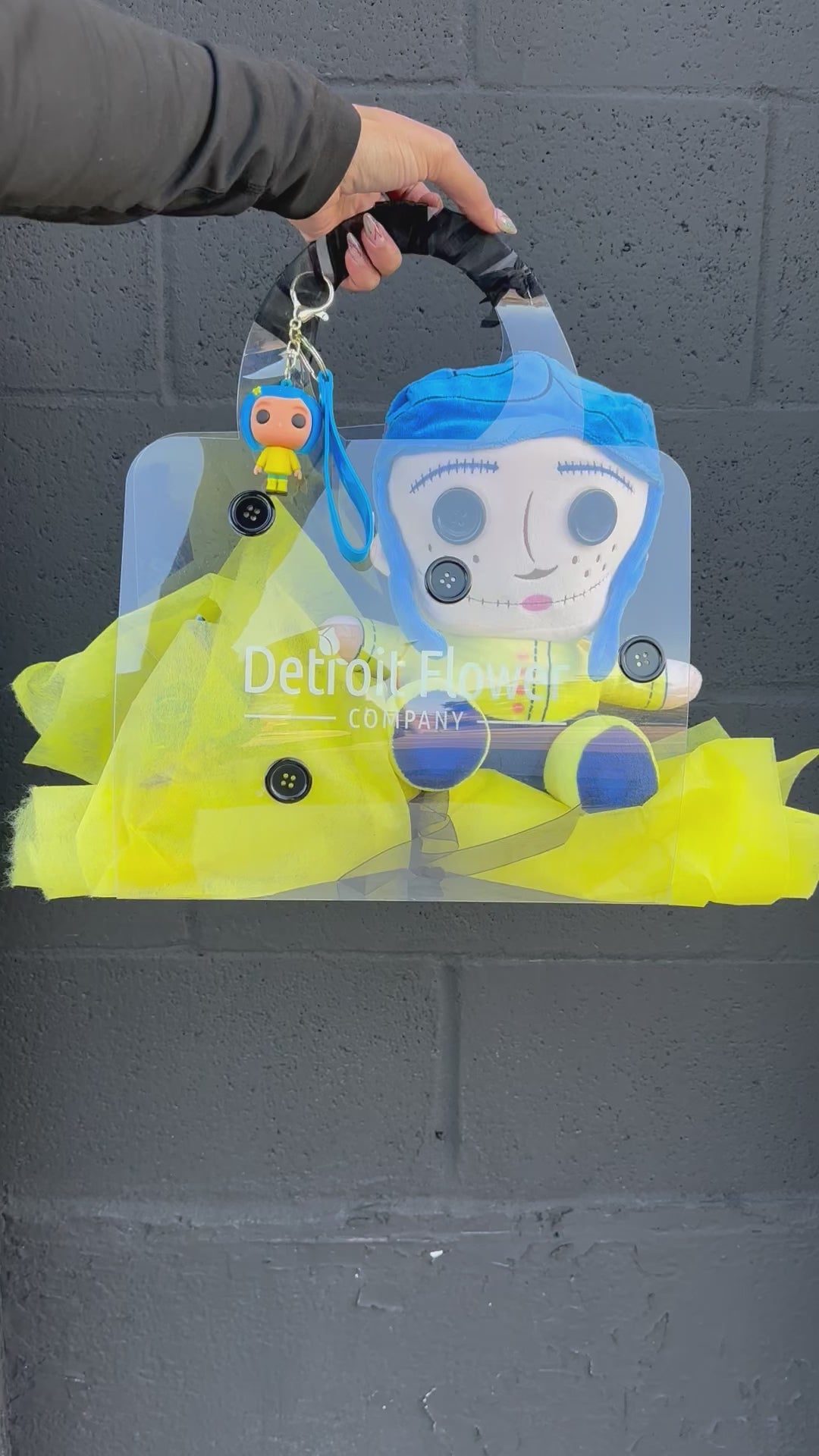 Coraline Bouquet Bag Detroit Flower Company