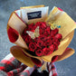 Round rose bouquets